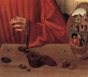 Petrus Christus Details of St.Eligius Spain oil painting artist